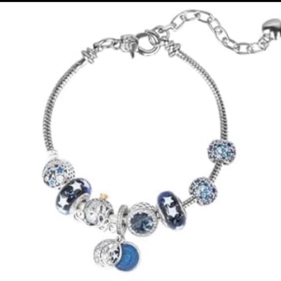 10 Europeon Pandora Style Snake Chain Bracelets DIY Jewelry Making BULK Lot - Picture 6 of 10